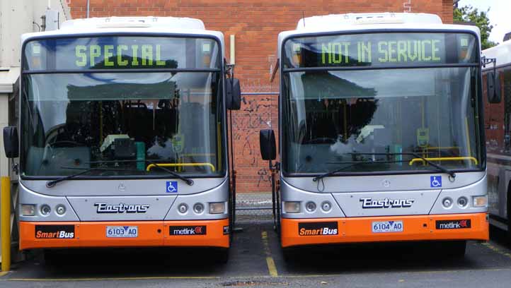 Eastrans Mercedes O500LE Volgren CR228L Smartbus 117 &116